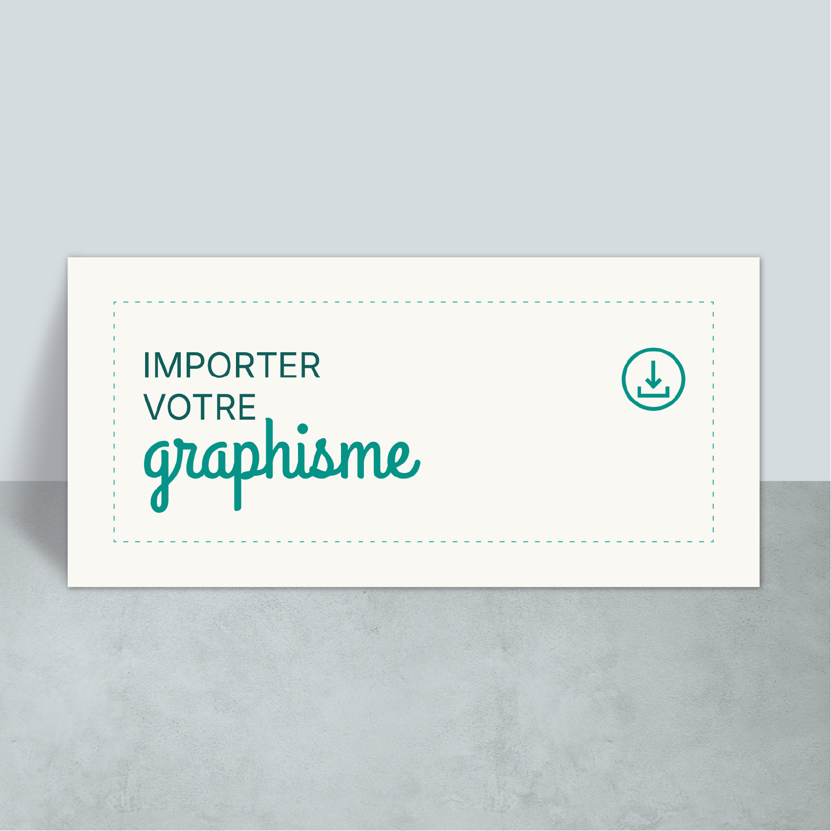 Importer mon remerciement