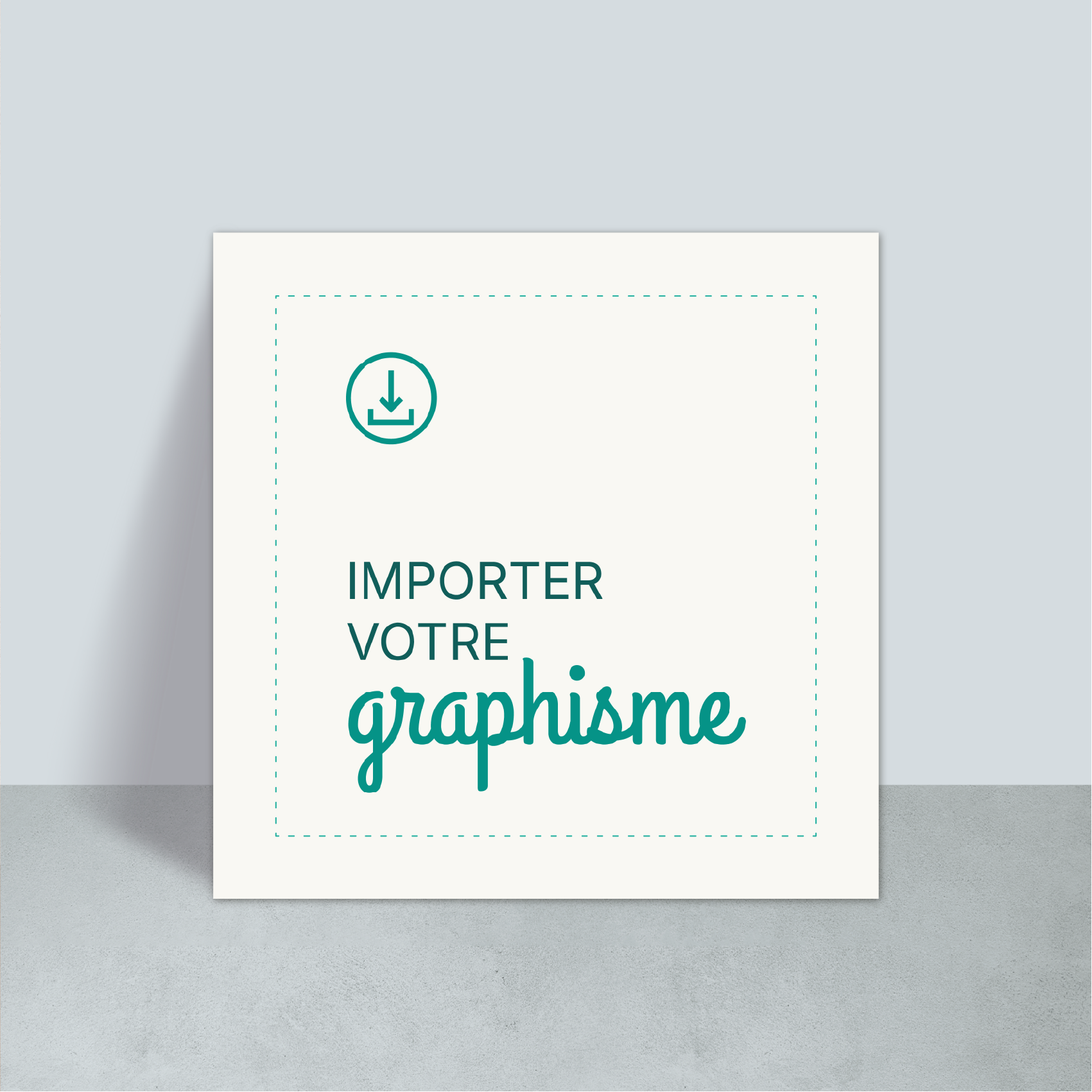 Importer mon remerciement